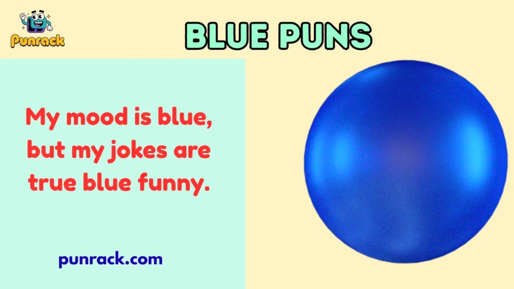 Blue puns