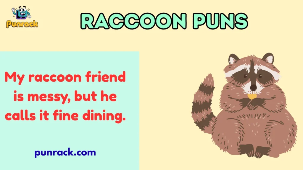Raccoon puns