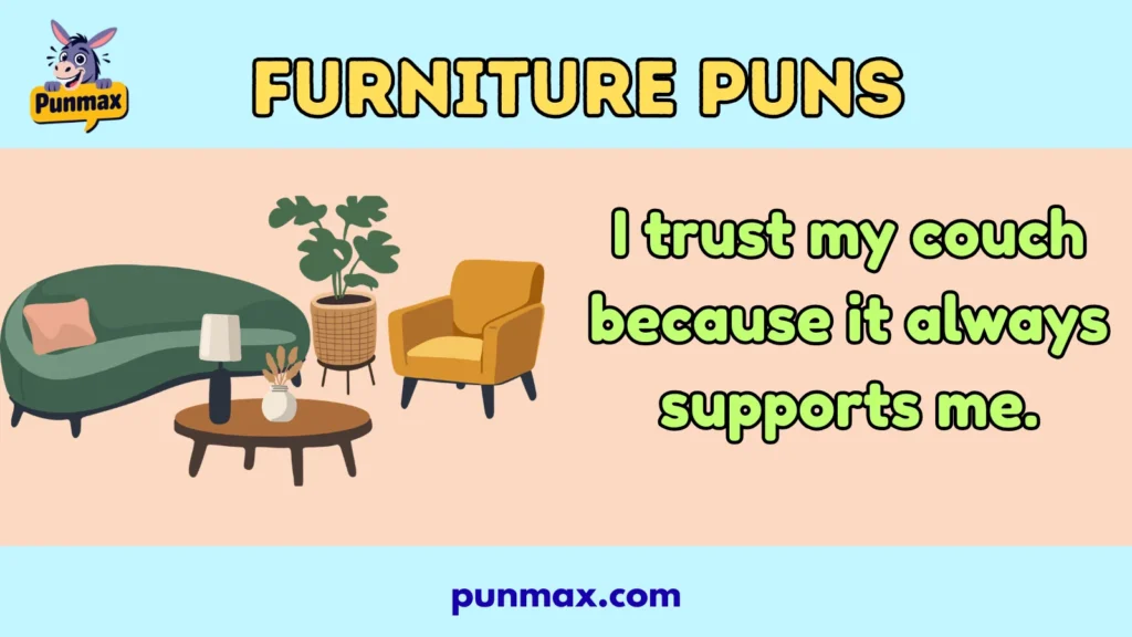Furniture puns