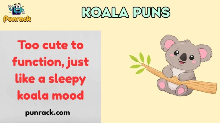 Koala Puns