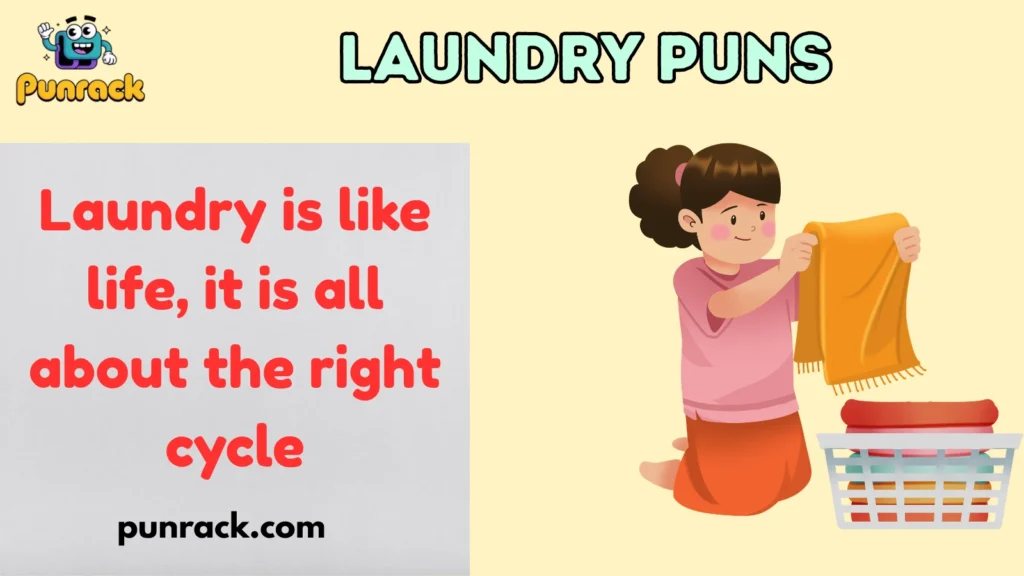 Laundry Puns
