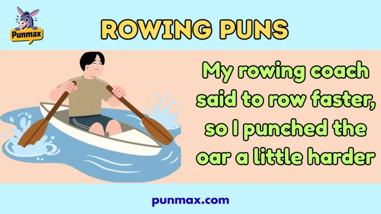 Rowing puns