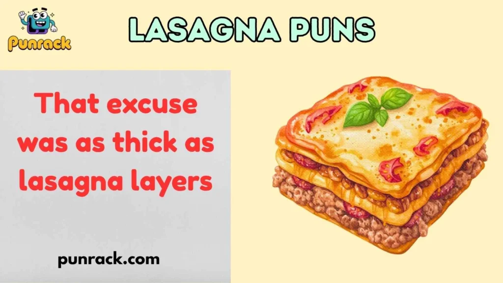 Lasagna Puns